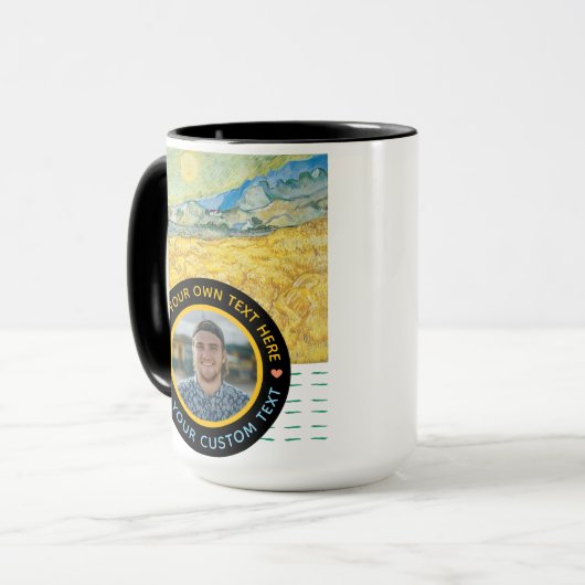 Aangepaste Foto & Tekst Mok – Artistic Keepsake Me (Voorkant links)