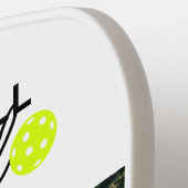 Aangepaste foto & tekst Pickleball Legend geperson Paddle (Links Detail)