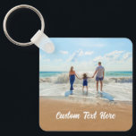 Aangepaste foto-tekst Sleutelhanger Foto's van je<br><div class="desc">Aangepaste foto en tekst - Uniek uw eigen ontwerp - Gepersonaliseerde familie / vrienden of persoonlijke cadeautjes - Voeg Jouw tekst en foto toe - vergroot en verplaats elementen met aanpassingsgereedschap! Kies lettertype / grootte / kleur!</div>