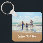 Aangepaste foto-tekst Sleutelhanger Foto's van je<br><div class="desc">Aangepaste foto en tekst - Uniek uw eigen ontwerp - Gepersonaliseerde familie / vrienden of persoonlijke cadeautjes - Voeg Jouw tekst en foto toe - vergroot en verplaats elementen met aanpassingsgereedschap! Kies lettertype / grootte / kleur!</div>