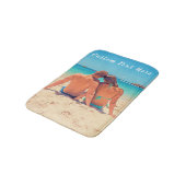 Aangepaste foto Tekst wissen foto's van uw liefde Badmat (Gekanteld)