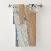 Aangepaste foto-tekstbalken Uw fotoontwerp Bad Handdoek (Insitu)