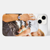 Aangepaste Foto Telefoon Case-iPhone 14 hoesje (Achterkant (horizontaal))