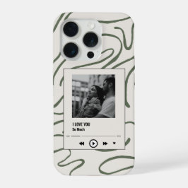 Aangepaste foto telefoonhoesje Ik hou van je cadea iPhone 15 Pro Case