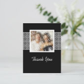 Aangepaste foto-template Dank je creditcard Briefkaart (Staand voorkant)