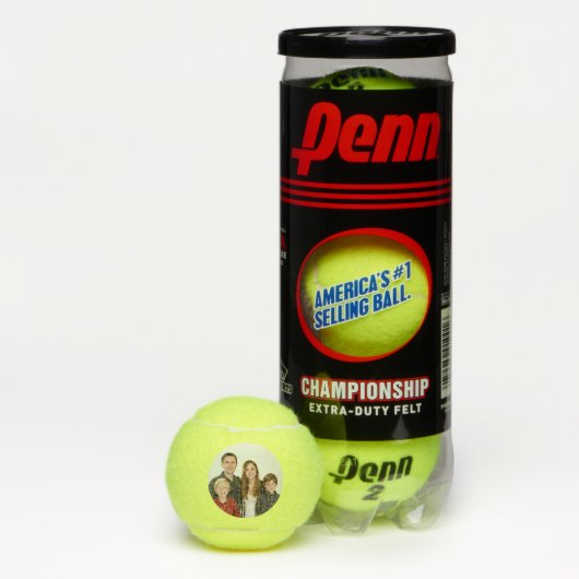 Aangepaste foto tennisballen (Doos)