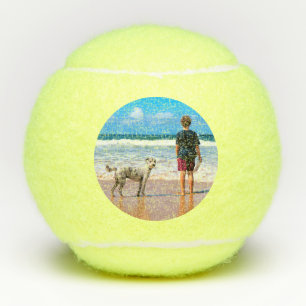 Aangepaste foto tennisballen met jouw huisdier fot