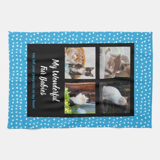 Aangepaste foto theedoek (Horizontaal)