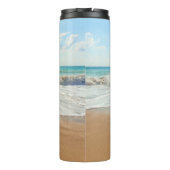 Aangepaste foto thermische droogtrommel met tekstn thermosbeker (Achterkant)