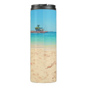 Aangepaste foto Thermische Tumbler met Tekstnaam Thermosbeker (Achterkant)