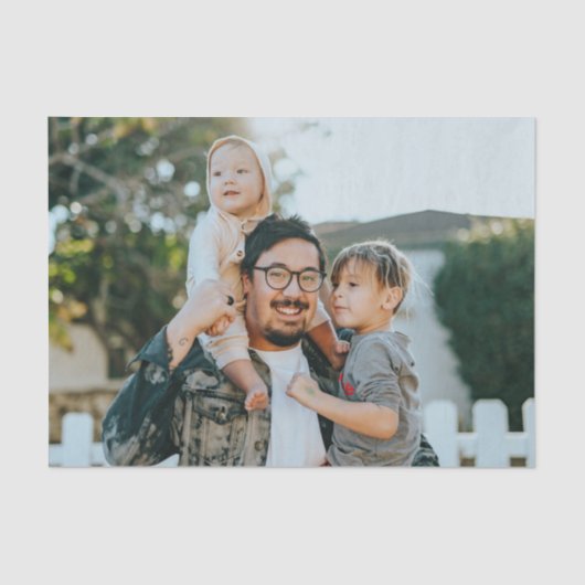 Aangepaste foto tissuepapier (Voorkant)