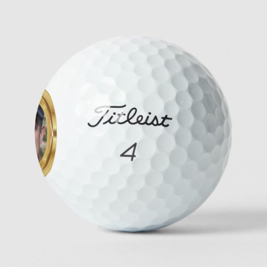 Aangepaste foto Titleist Pro V1 Golf Balls Golfballen (Logo)
