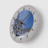 Aangepaste foto toevoegen ronde klok (Hoek)