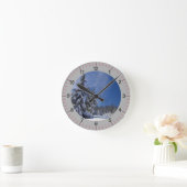 Aangepaste foto toevoegen ronde klok (Huis)