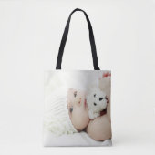 Aangepaste foto tote bag (Voorkant)
