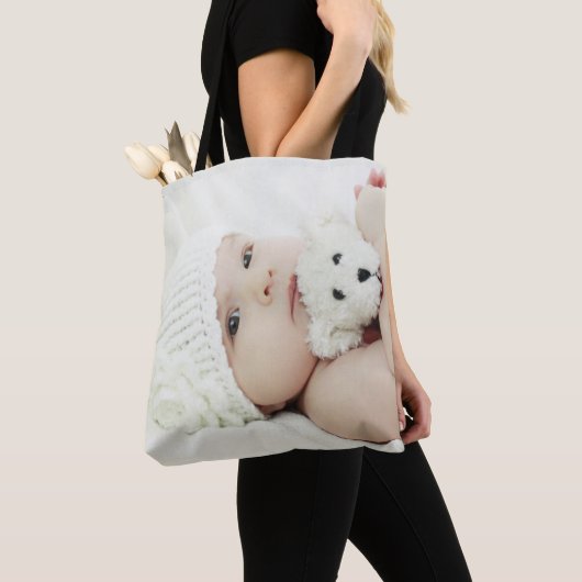 Aangepaste foto tote bag (Dichtbij)