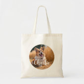 Aangepaste foto tote bag (Voorkant)