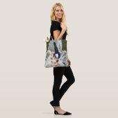 Aangepaste foto tote bag (Op model)
