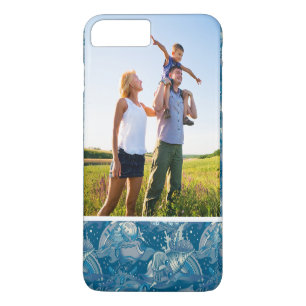 Aangepaste foto tropisch zee patroon Case-Mate iPhone case