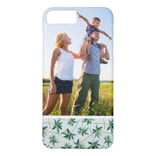 Aangepaste foto Tropische Australische foxtail Pal Case-Mate iPhone Case (Achterkant)