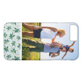 Aangepaste foto Tropische Australische foxtail Pal Case-Mate iPhone Case (Achterkant (Horizontaal))