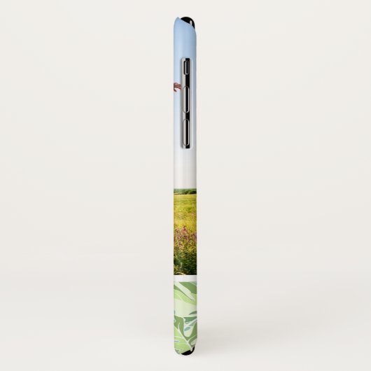 Aangepaste foto Tropische palmbladeren Case-Mate iPhone Case (Achterkant/links)