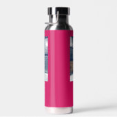 Aangepaste foto-trouwroze waterfles (Rechts)