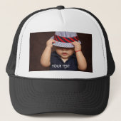 Aangepaste foto trucker pet (Voorkant)