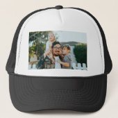 Aangepaste foto trucker pet (Voorkant)