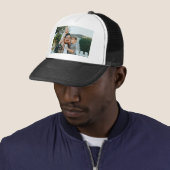 Aangepaste foto trucker pet (In situ)