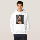 Aangepaste foto trui met capuchon hoodie (Voorkant volledig)