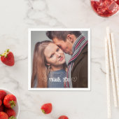 Aangepaste foto typografie servet (Insitu)