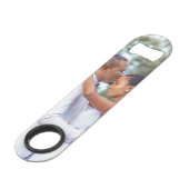 Aangepaste foto uniek speed flessenopener (Voorkant Gekanteld)