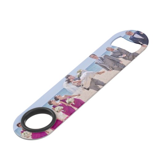 Aangepaste foto uniek speed flessenopener (Voorkant Gekanteld)