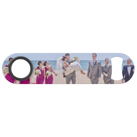 Aangepaste foto uniek speed flessenopener (Voorkant (Horizontaal))