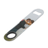 Aangepaste foto uniek speed flessenopener (Achterkant Gekanteld)
