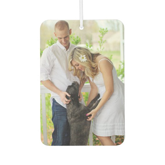 Aangepaste foto uniek uw eigen ontwerp - Dierenlie Luchtverfrisser (Voorkant)