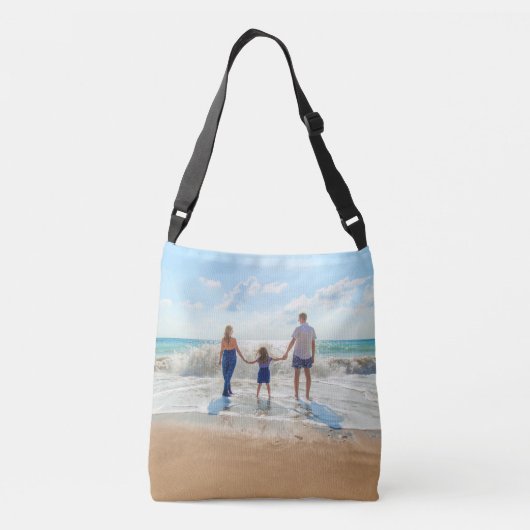 Aangepaste foto - uniek uw eigen ontwerp, op maat  crossbody tas (Achterkant)