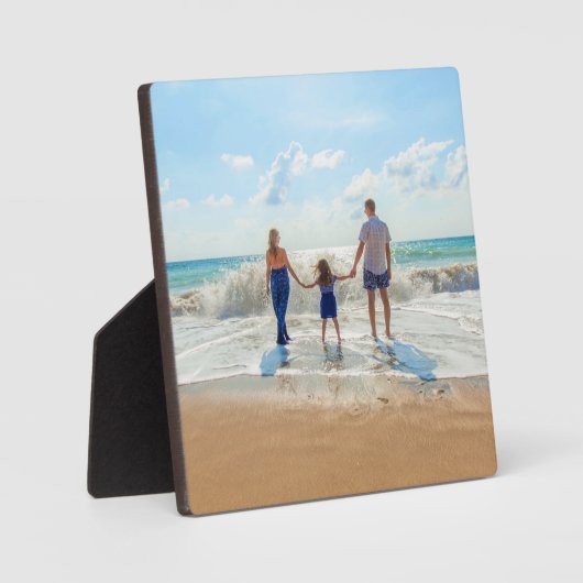 Aangepaste foto - uniek uw eigen ontwerp, op maat fotoplaat (Voorkant)