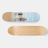Aangepaste foto - uniek uw eigen ontwerp, op maat persoonlijk skateboard (Horizontaal)