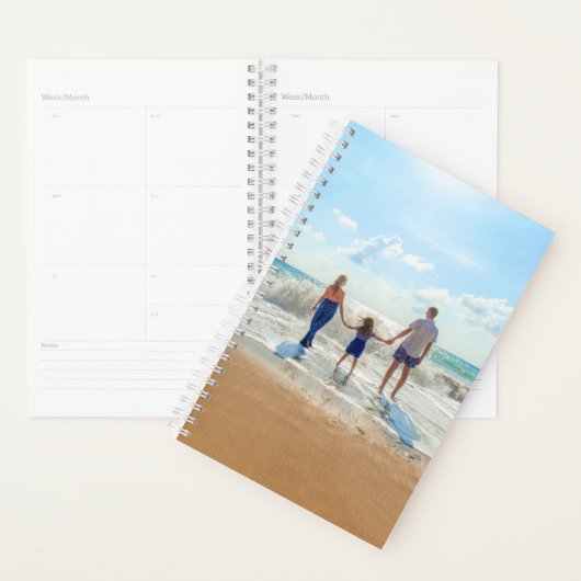 Aangepaste foto - uniek uw eigen ontwerp, op maat  planner (Display)