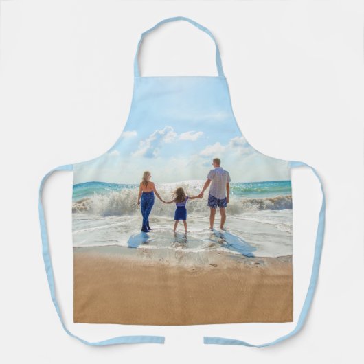 Aangepaste foto - uniek uw eigen ontwerp, op maat  schort (Voorkant)