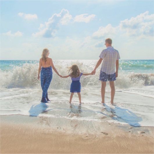 Aangepaste foto - uniek uw eigen ontwerp, op maat  sticker (Voorkant)