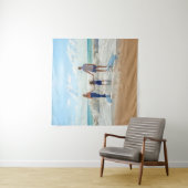 Aangepaste foto - uniek uw eigen ontwerp, op maat wandkleed (In situ)