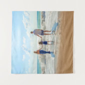 Aangepaste foto - uniek uw eigen ontwerp, op maat wandkleed (Voorkant)