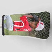 Aangepaste foto unieke novelty golfputter golfheadcover (Voorkant)