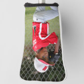 Aangepaste foto unieke novelty golfputter golfheadcover (Draai 90)