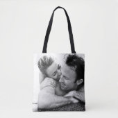 Aangepaste foto Upload Design Uw eigen dubbelzijdi Tote Bag (Voorkant)