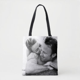 Aangepaste foto Upload Design Uw eigen dubbelzijdi Tote Bag