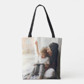 Aangepaste foto Upload Design Uw eigen dubbelzijdi Tote Bag (Achterkant)